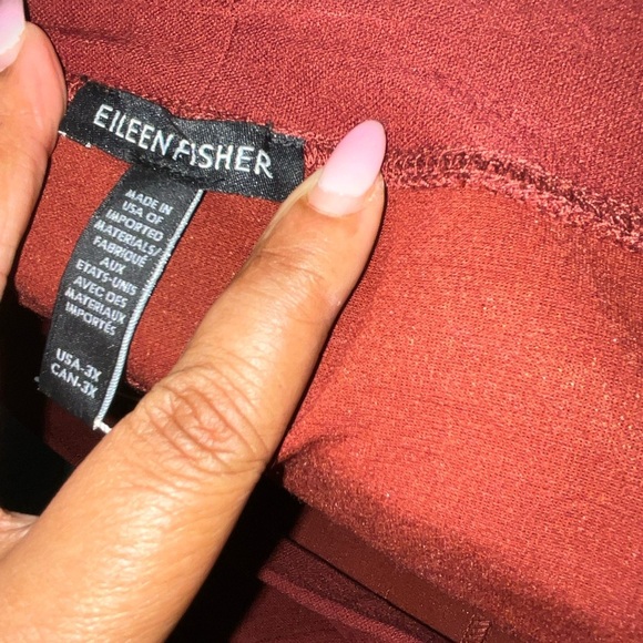 Eileen Fisher Serrano Washable Stretch Crepe Slim Ankle Pant 3X NWOT classic - Picture 11 of 15